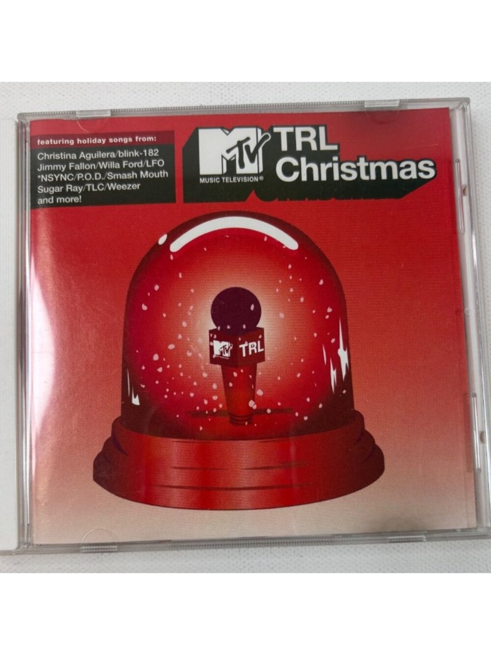 MTV TRL Christmas Album 2001 CD Various Artists Atlantic Records Festive Tracks